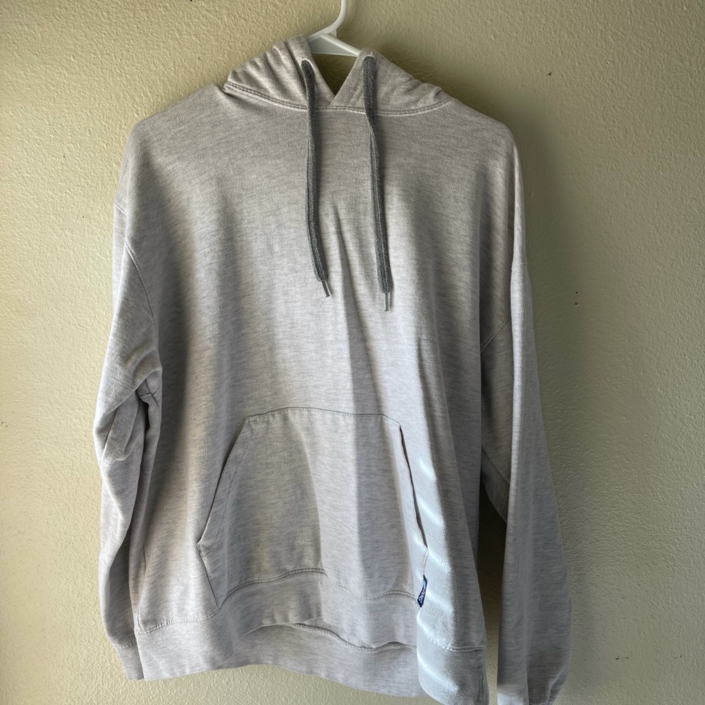 Basic White hoodie in good condition size L